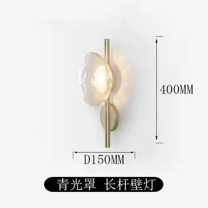 Glass Glow Sconce - Modern LED Wall Light
