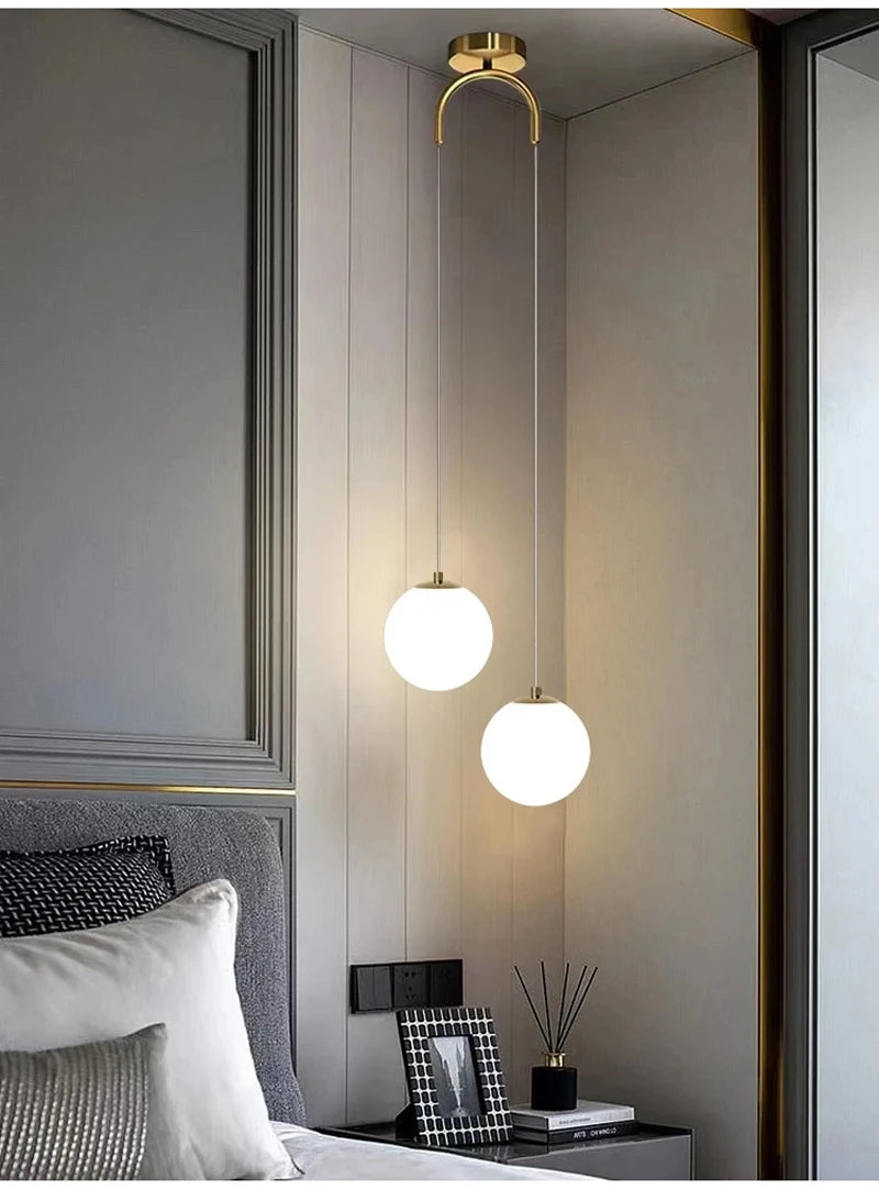 Glass Ball LED Pendant