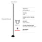 RGB Floor Lamp Modern Floor Lamp Music Sync