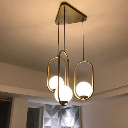 Glass Ball Pendant Light