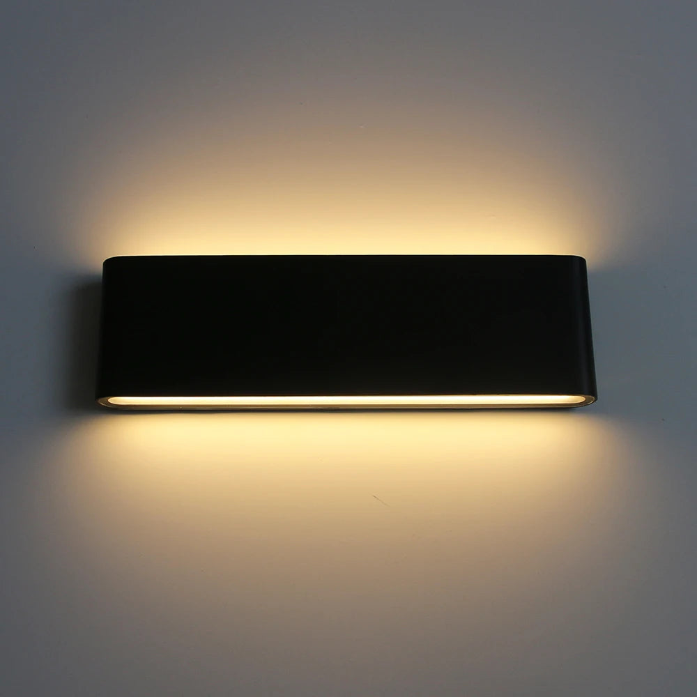 AquaGlow LED Wall Sconce - Waterproof Elegance