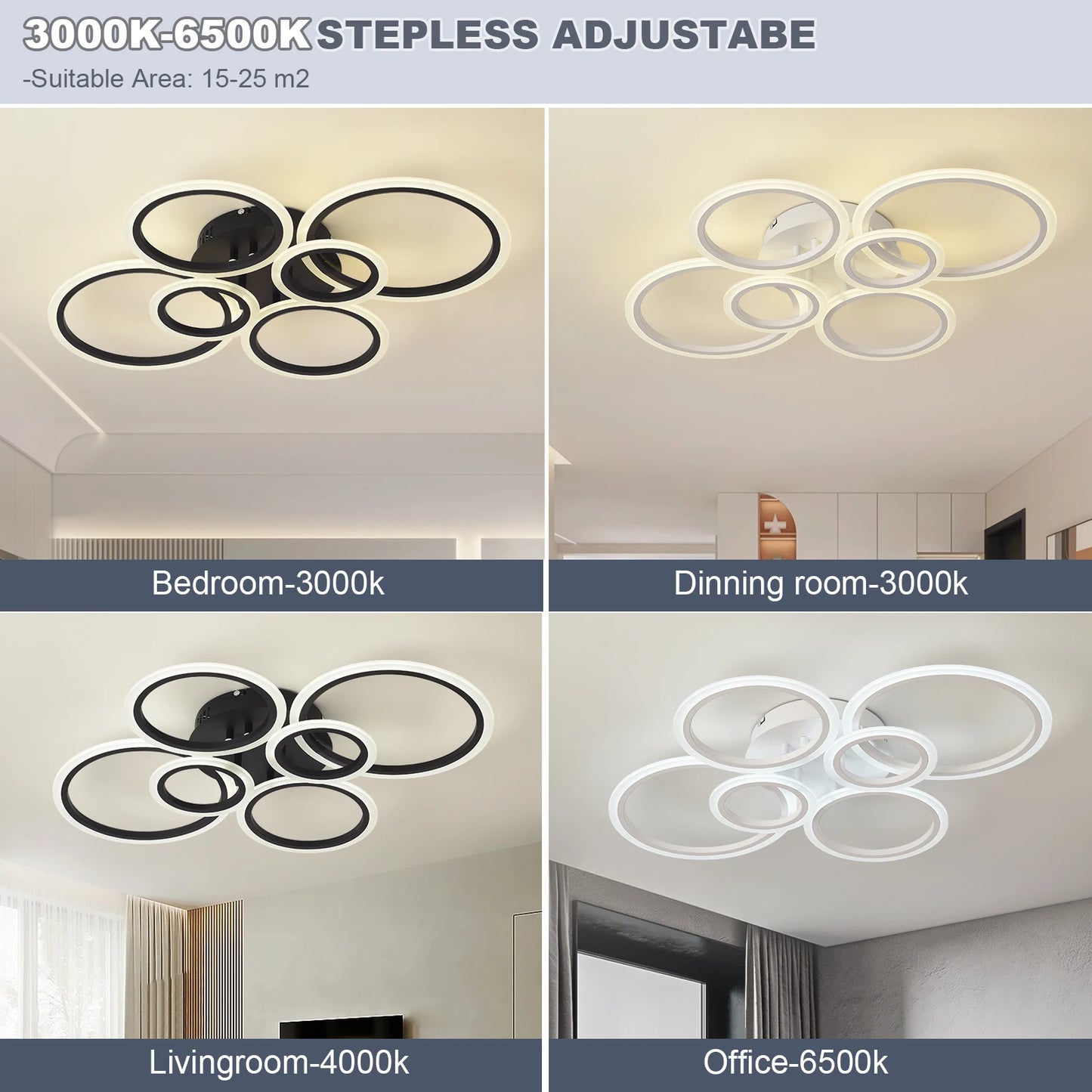 Modern Glow LED Chandelier for Stylish Interiors