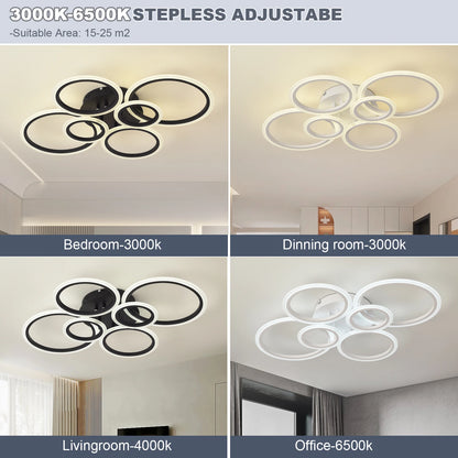 Modern Glow LED Chandelier for Stylish Interiors
