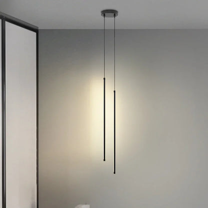 OKUDO Modern straight LED Chandelier