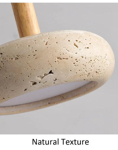 Travertine Disc Pendant