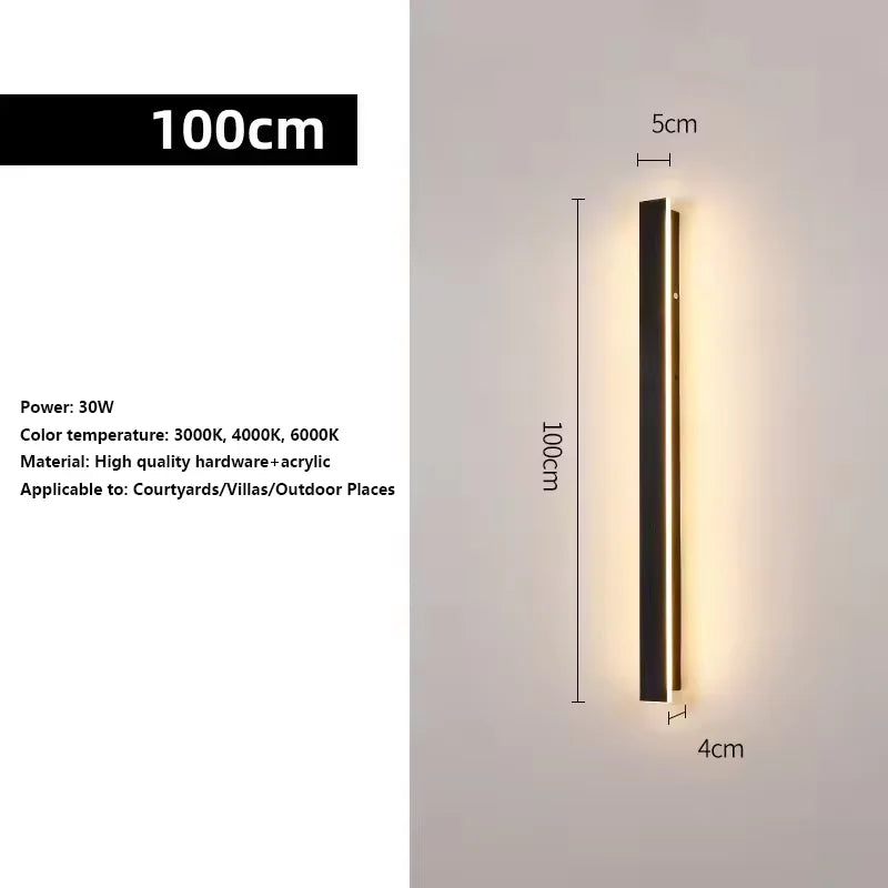 Waterproof Wall Light - Modern & Sleek