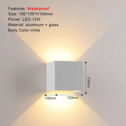 TRAZOS AquaGlow Wall Light - Modern LED Decor