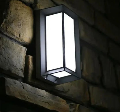 Modern Black LED Outdoor Wall Sconce