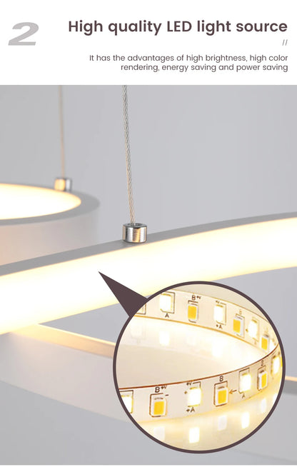 Linear LED Kitchen Island Pendant