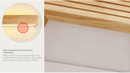 Wooden Glow Sconce for Modern Decor