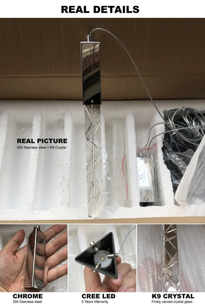 Crystal Loft LED Chandelier