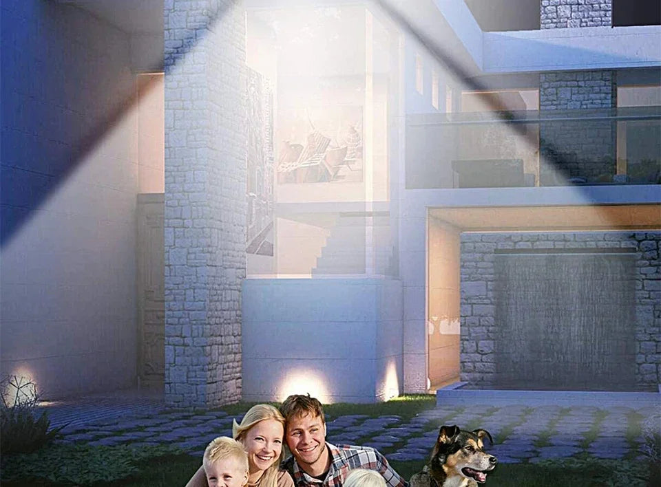 Solar Motion Sensor Wall Light