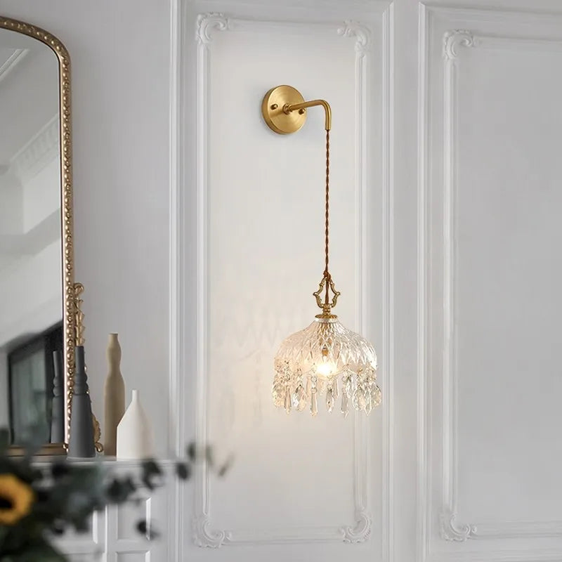 LuxCrystal LED Wall Sconce - Elegant Home Illumination