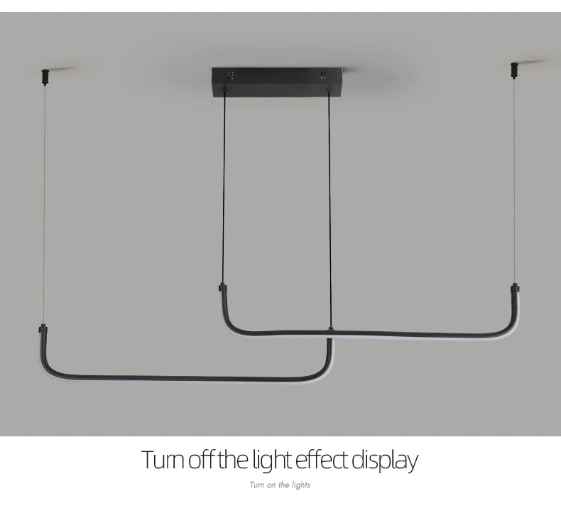 Aluminum LED Chandelier