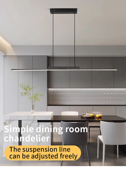 Slim Linear LED Pendant