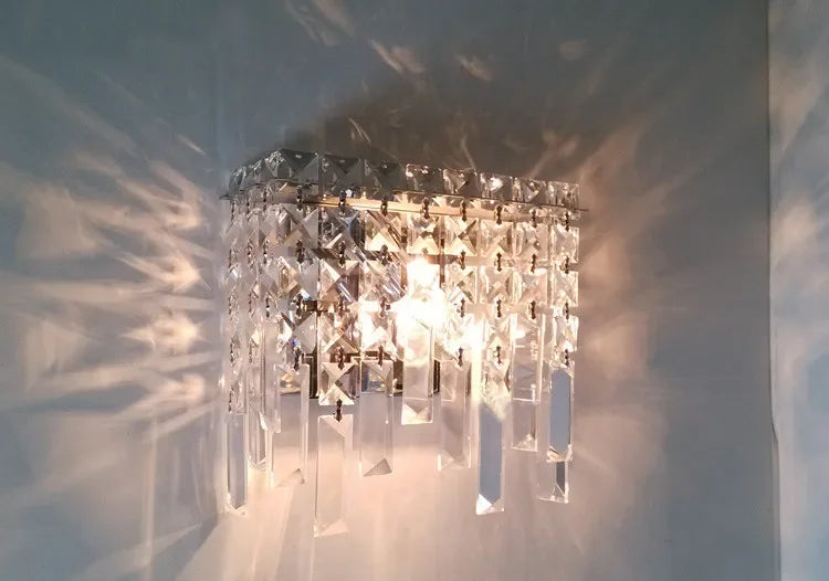 Crystal Glow Sconces