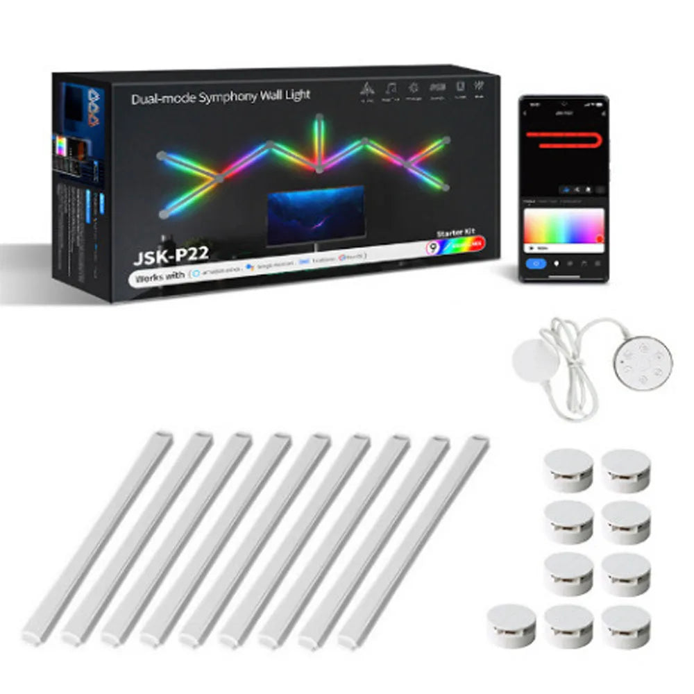 Smart RGB Splice Light - Voice-Controlled Atmosphere