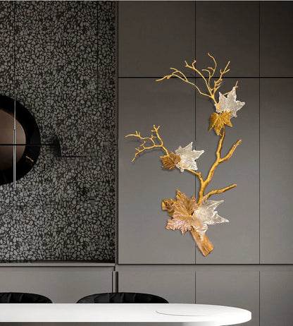 Leafy Glow Wall Sconce