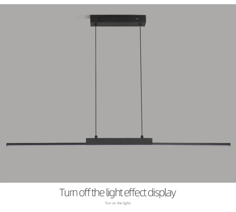 Slim Linear LED Pendant