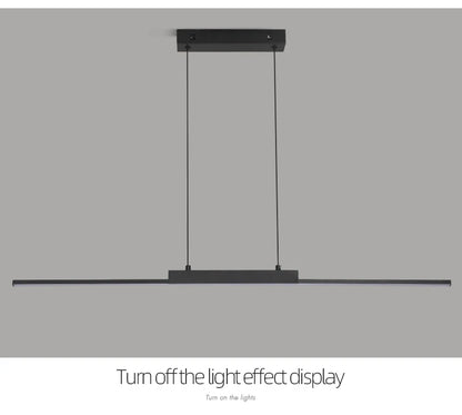 Slim Linear LED Pendant