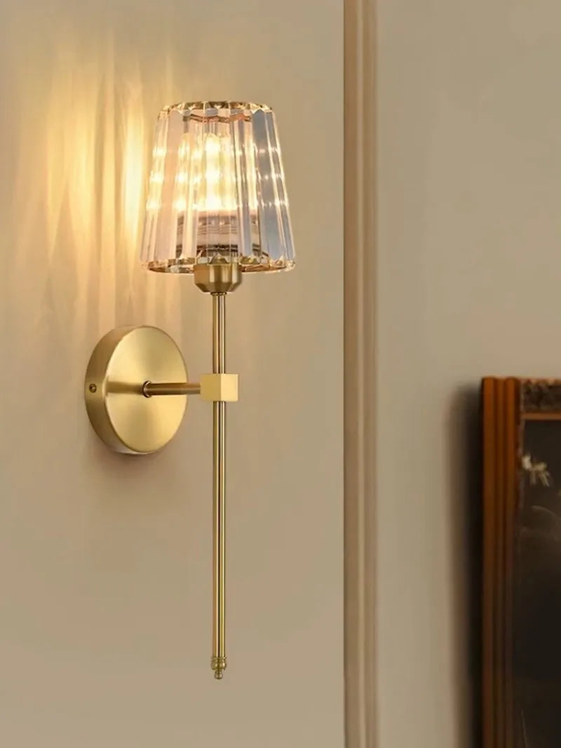 Nordic Crystal Wall Sconce