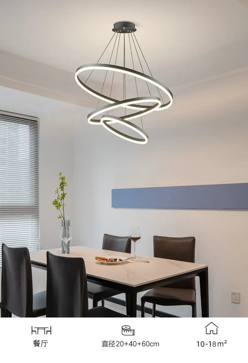 ChicGlow LED Chandelier for Stylish Interiors