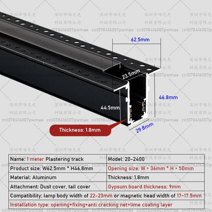 MagnaGlow Ceiling Track Light System