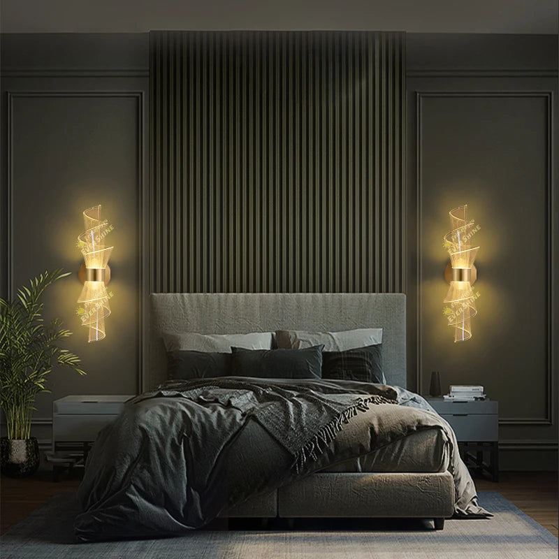 Nordic Glow Wall Sconce - Elegant LED Lighting