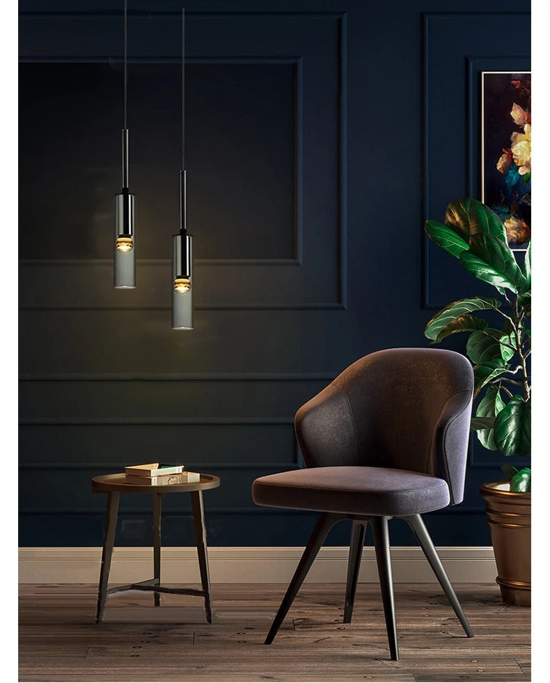 Nordic Ceiling Glass LED Pendant Lamp Chandelier