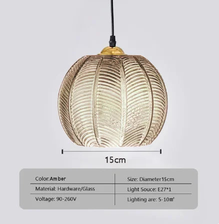 Glass Pendant Light Nordic Home Decorative Lamp