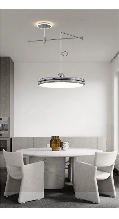 EyeCare Round Rotatable Dining Glam Light