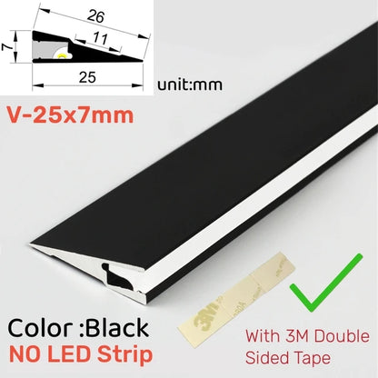 InvisiBeam Ultra-Thin Edge LED Strip Light