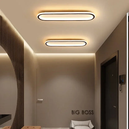Modern Glow LED Ceiling Lamp - Elegant Interior Illumination