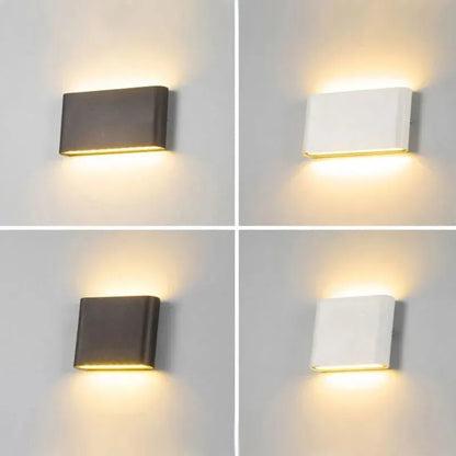 AquaGlow Modern LED Wall Lamp - Outdoor/Indoor Light
