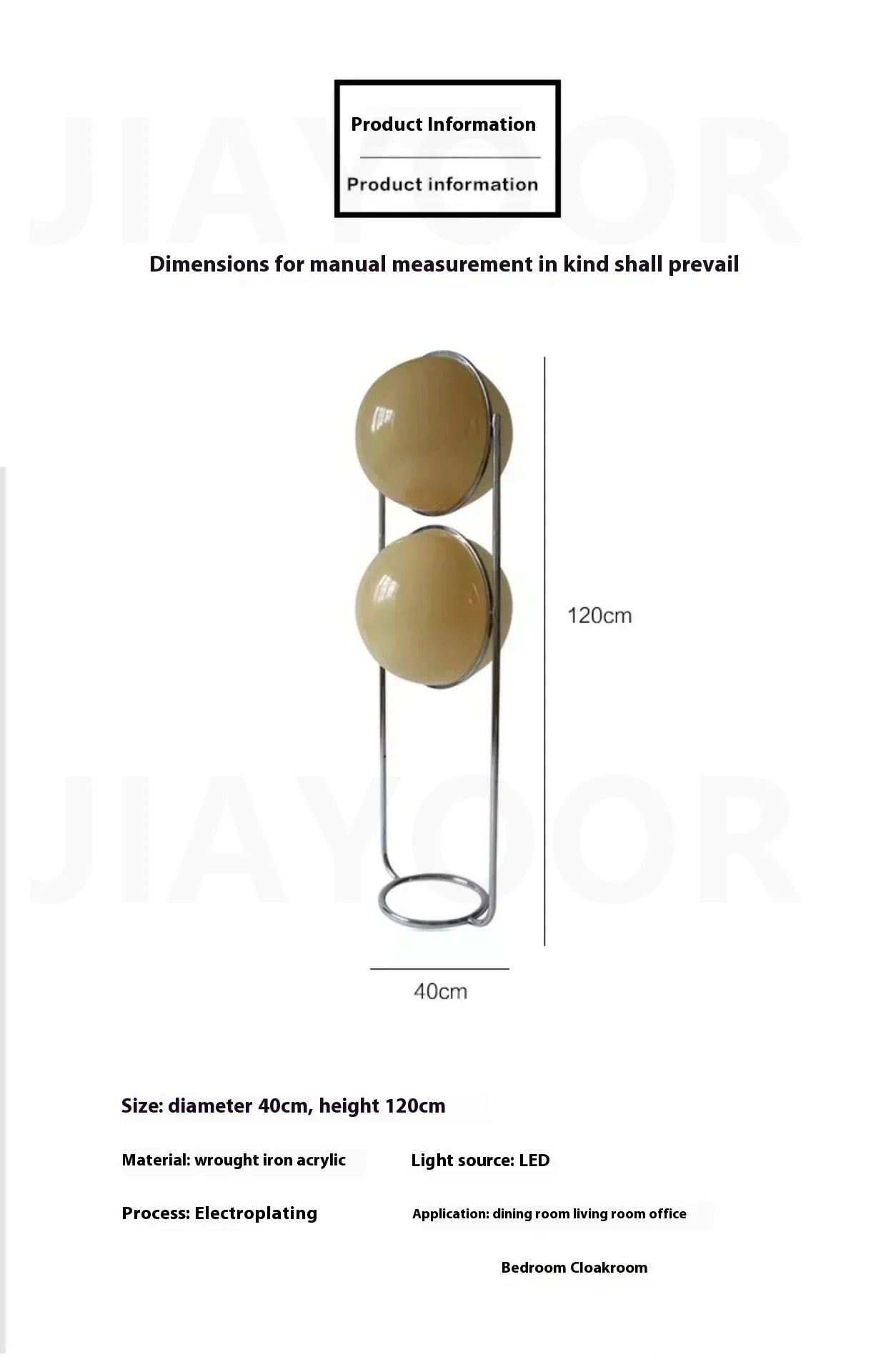 Floor Lamp Nordic Art Bauhaus Medieval Living Room Lamp