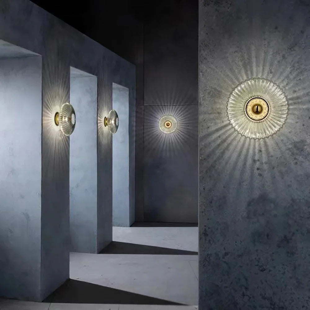 Nordic LED Glass Sconce