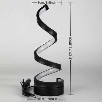 Artistic Glow: Modern Bedside Table Lamp