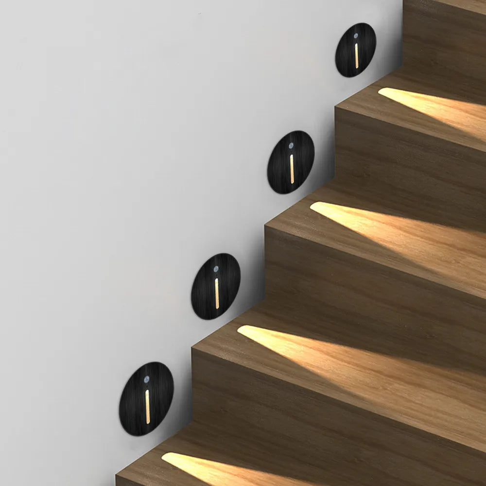 PIR Step Light: Smart Wall Sconce for Home Safety