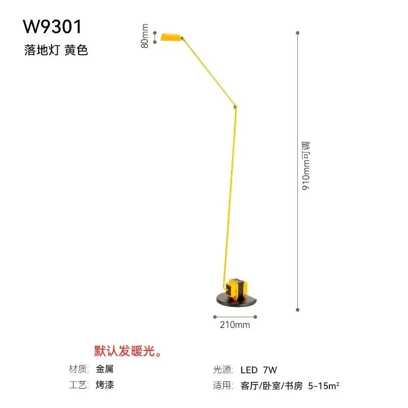 Lumina Floor Lamp Retro Italian Design Floor Light