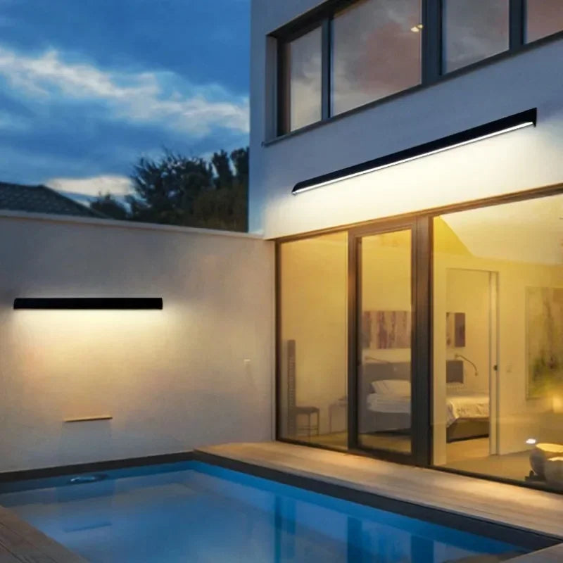 GardenGlow Waterproof LED Wall Lamp