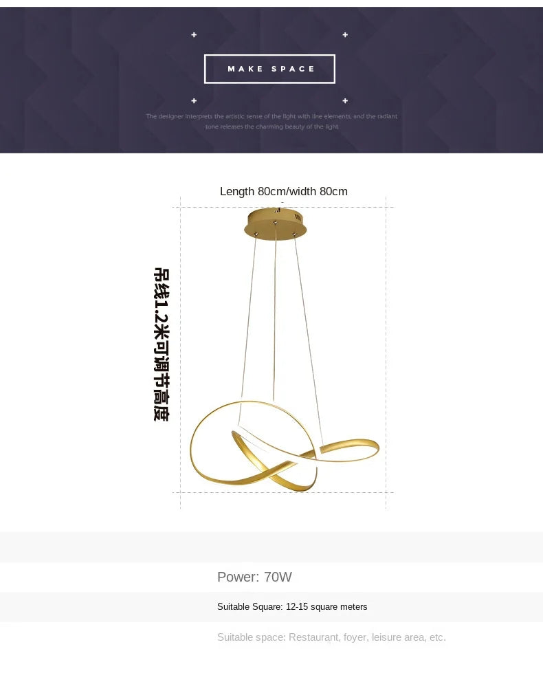 Clover LED Pendant
