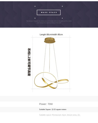 Clover LED Pendant