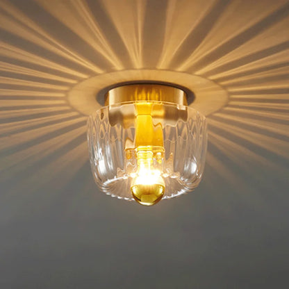 Elegant LED Glass Wall Sconce for Modern Spaces