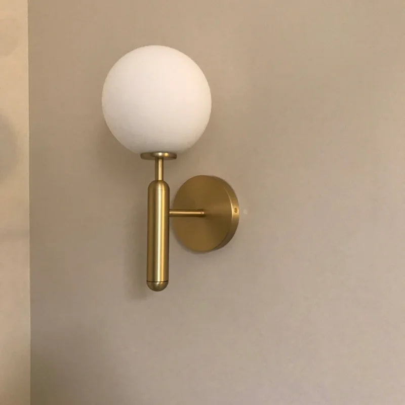 Nordic Glow Plug-In Wall Sconce Light