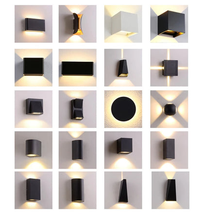 TRAZOS AquaGlow Wall Light - Modern LED Decor