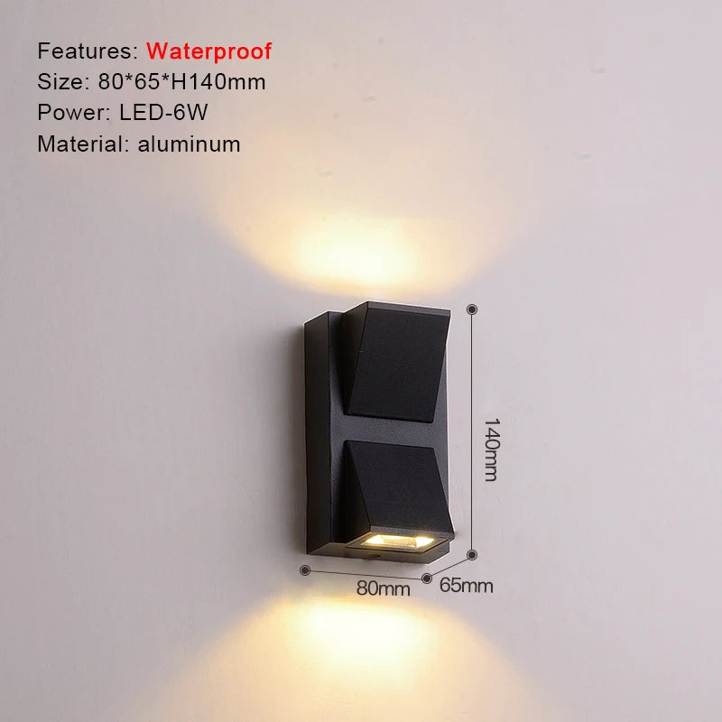 TRAZOS AquaGlow Wall Light - Modern LED Decor