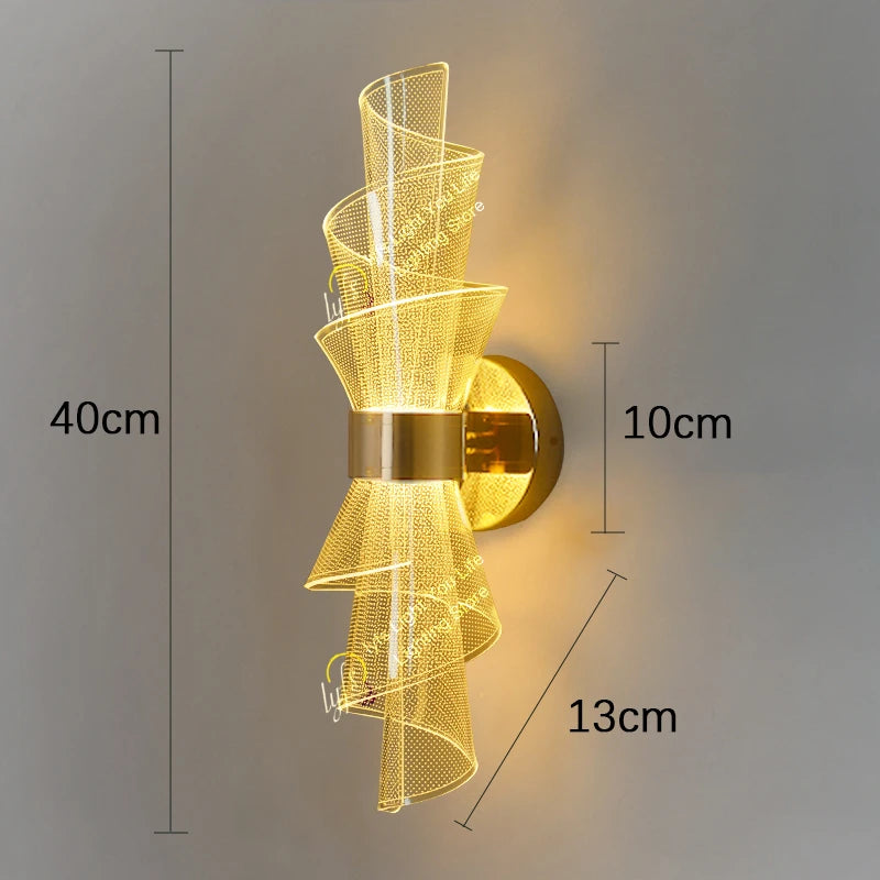 Nordic Glow Wall Sconce - Elegant LED Lighting