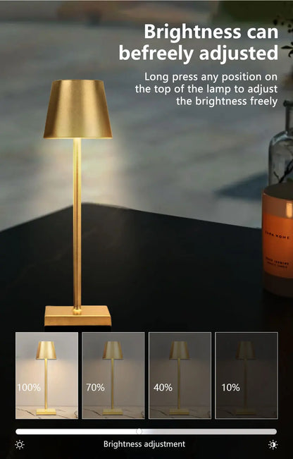 Wireless Touch LED Desk Lamp