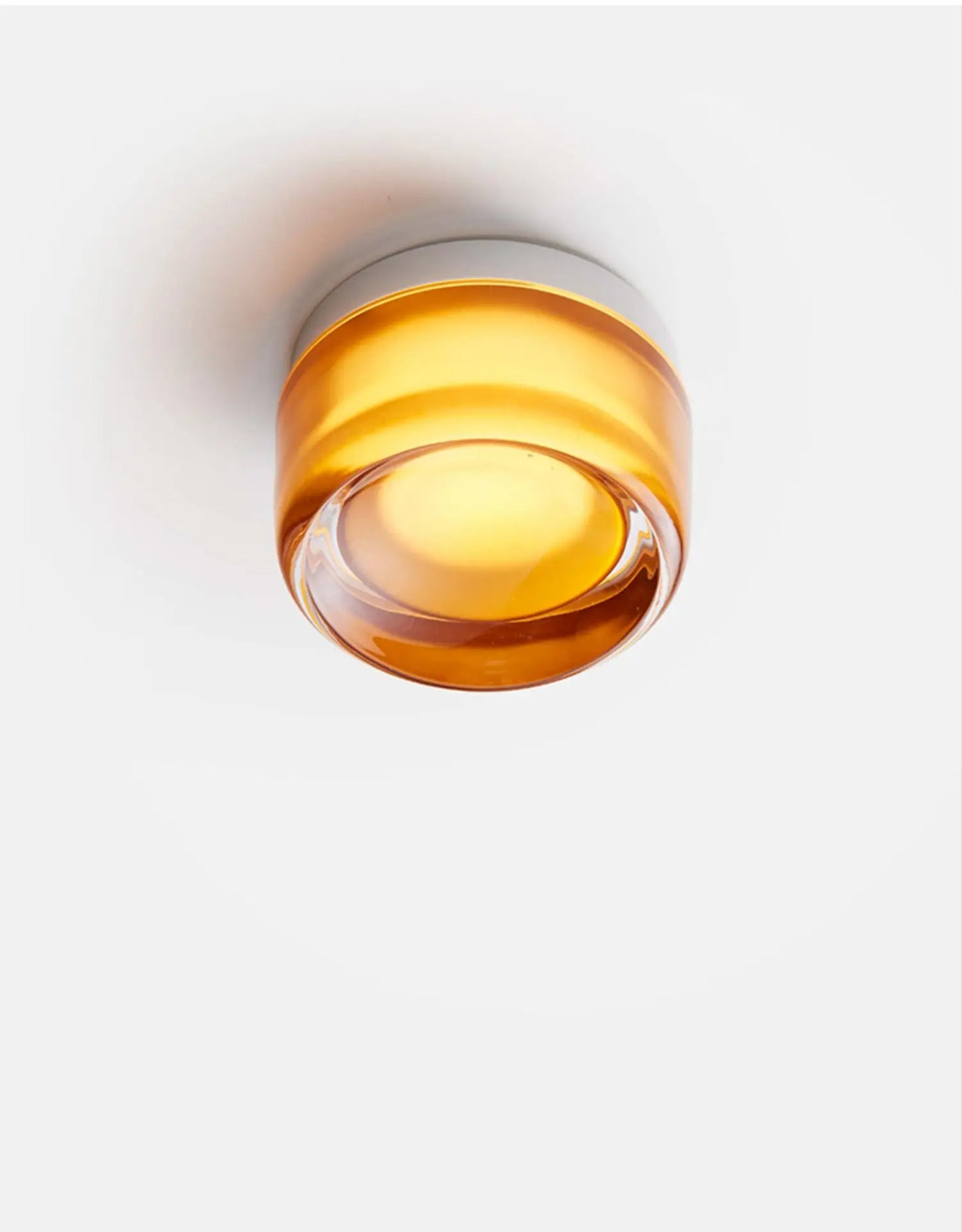 Round Glass LED Wall Sconce