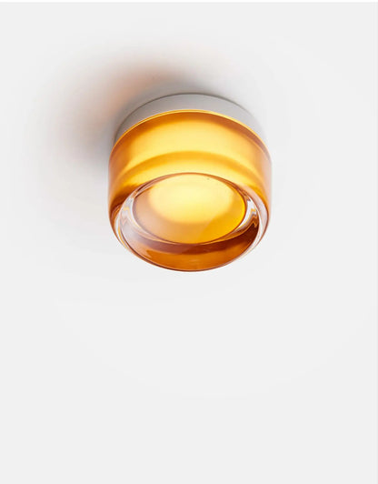 Round Glass LED Wall Sconce